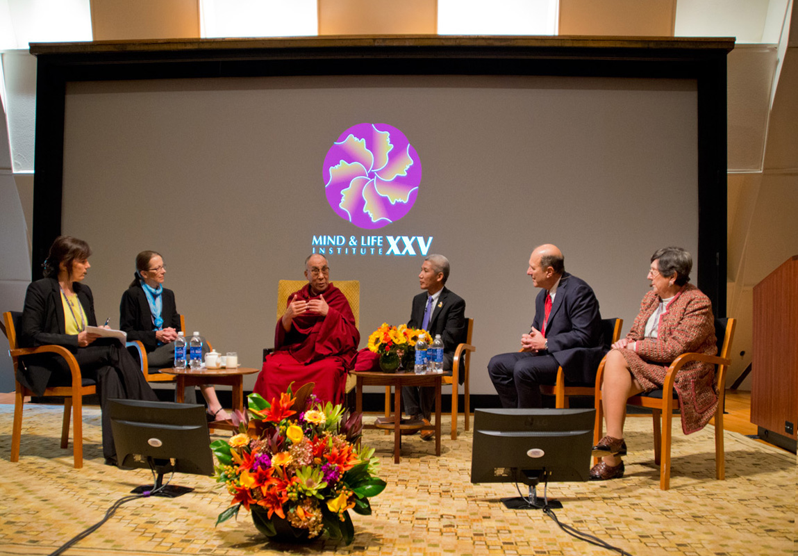 Dalai Lama at Mind and Life Conference Dalai Lama at Mind and Life Conference