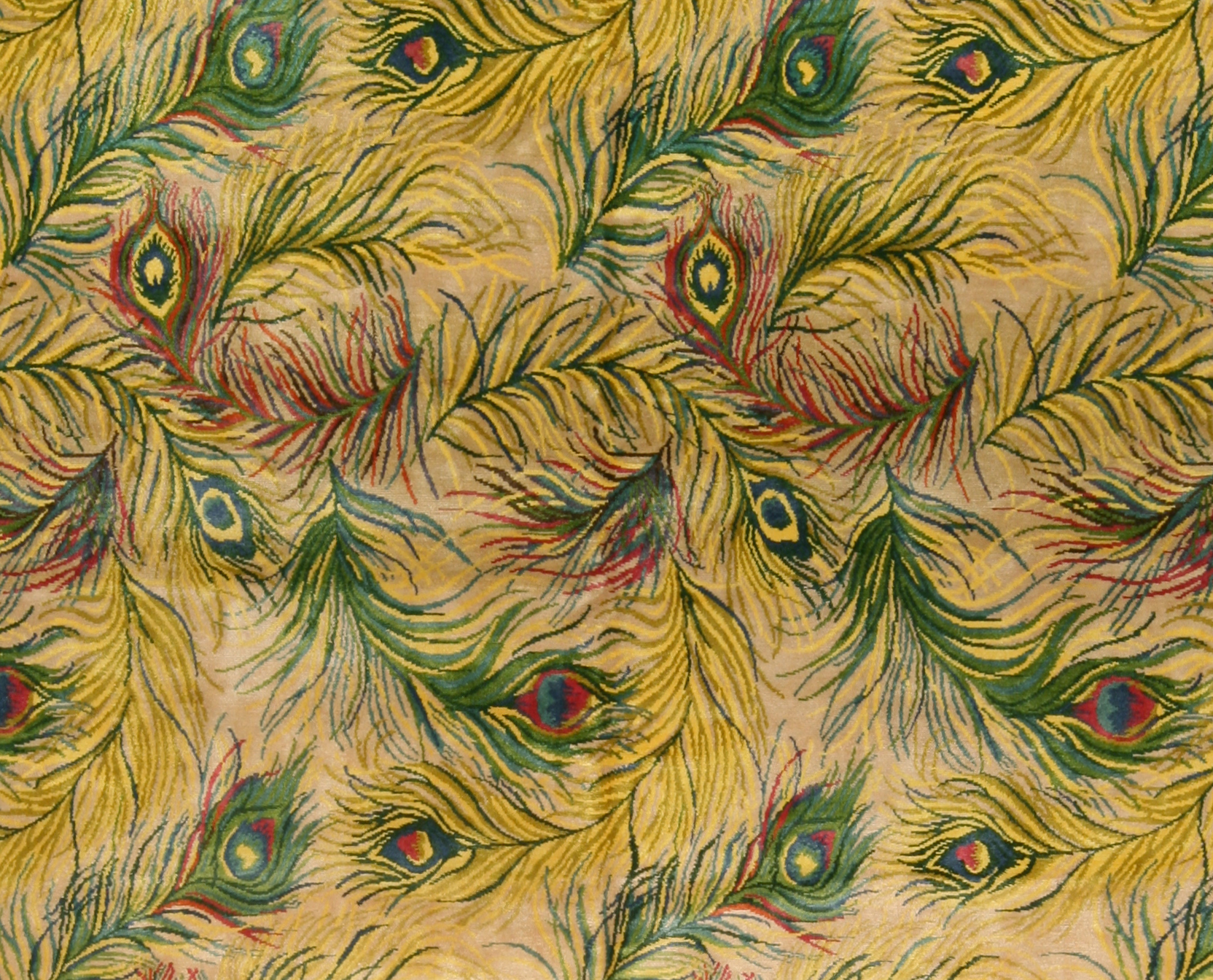 Peacock12.2 x 9.5- happiness
