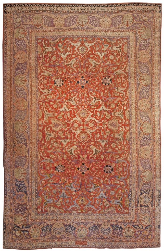 A Persian Tabriz Rug
