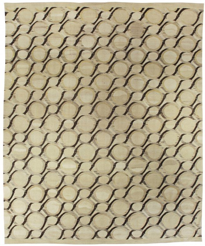 rug-contemporary-flat-weave-sample-colors-yellow-custom-wool-abstract-geometric-n10713-16x13
