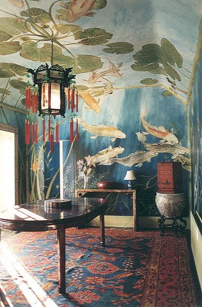 The Chinoiserie murals of Michael Dillon