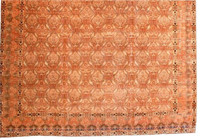 antique-carpet-persian-tabriz-brown-botanical-bb2961-11x10