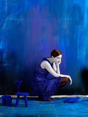 blue blue