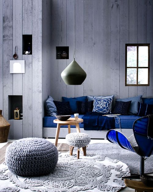 blue interior