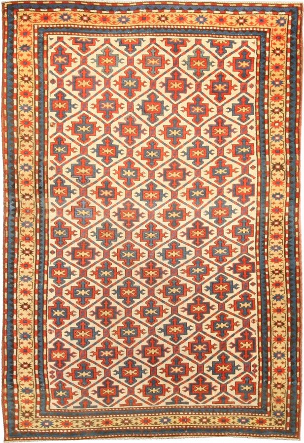 antique-rugs-kazak-red-geometric-botanical-bb4749-8x4