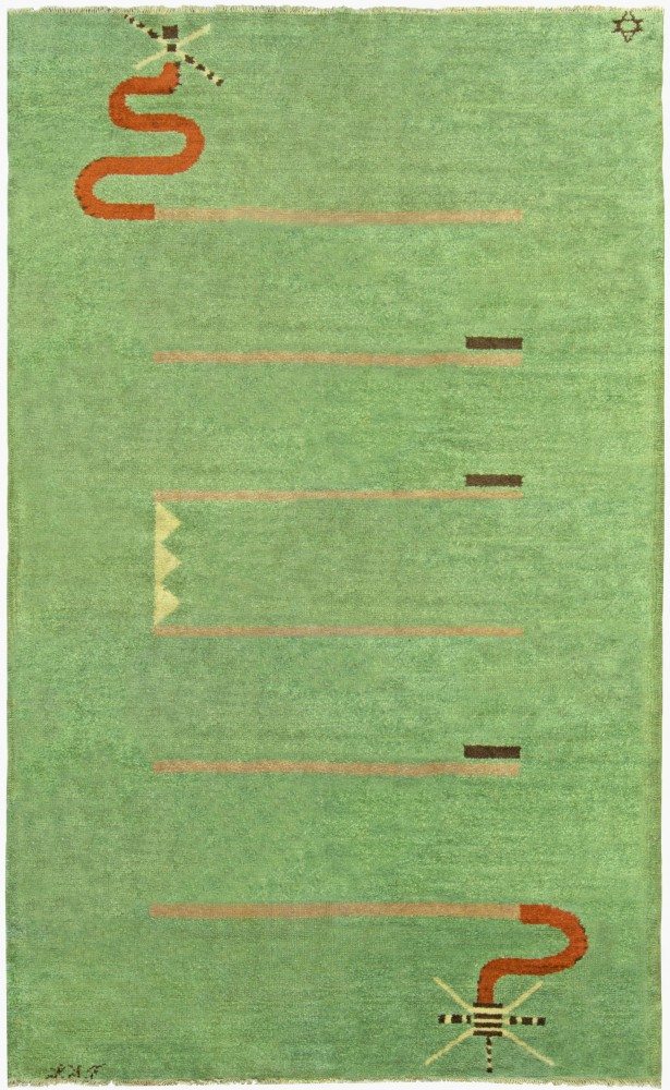 vintage-carpets-french-deco-green-minimalist-solid-bb5229-10x7