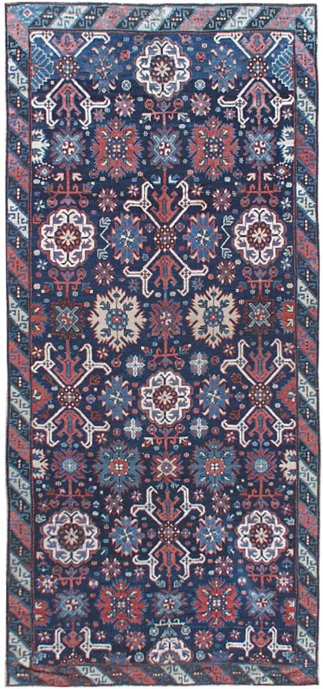 antique-carpet-russian-karabagh-runner-blue-geometric-bb0130-10x5