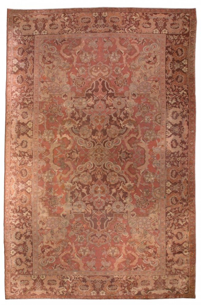 carpet-antique-turkish-hereke-red-botanical-bb0782-16x11