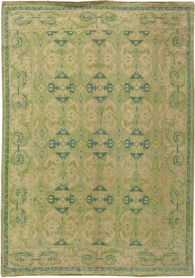 vintage-carpet-european-spanish-cuenca-green-botanical-9x6-bb5821