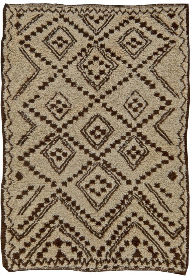 vintage-carpets-modern-deco-Moroccan-brown-geometric-5x4-bb5757