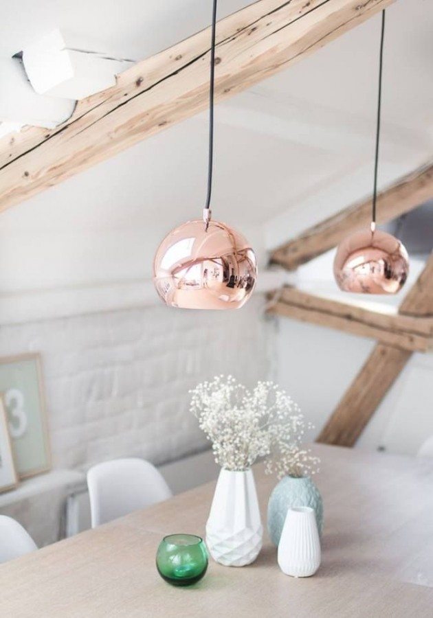 pink and white interior