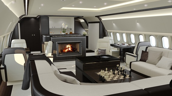 jet interior