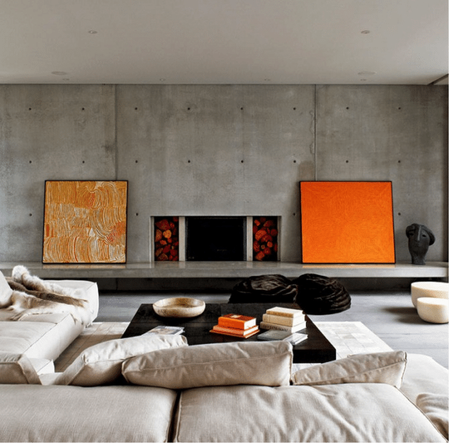 orange paintings