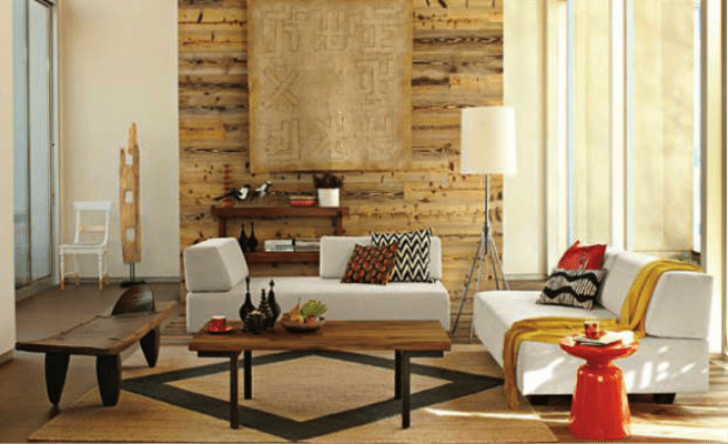 geometric rug