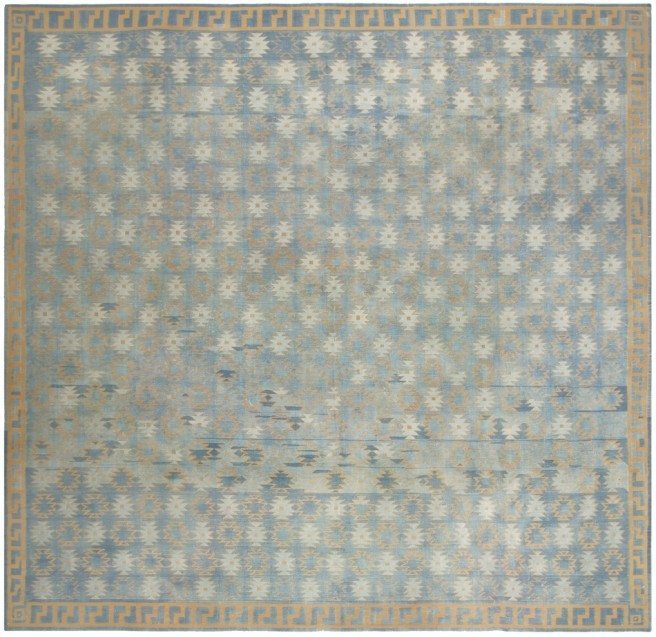 antique-rugs-indian-dhurrie-blue-floral-geometric-bb4887-12x11