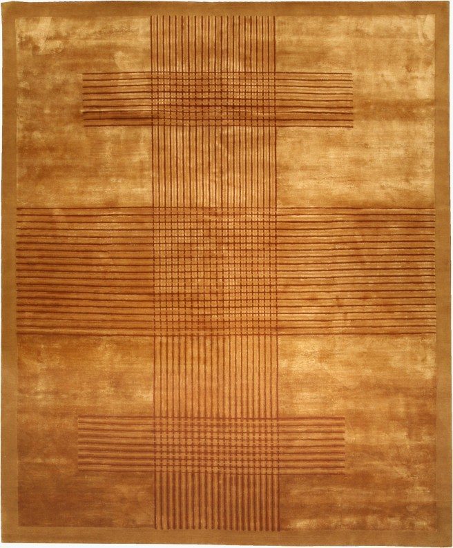 contemporary-rug-custom-deco-modern-tibetan-deco-ab-gold-11x10-n10968