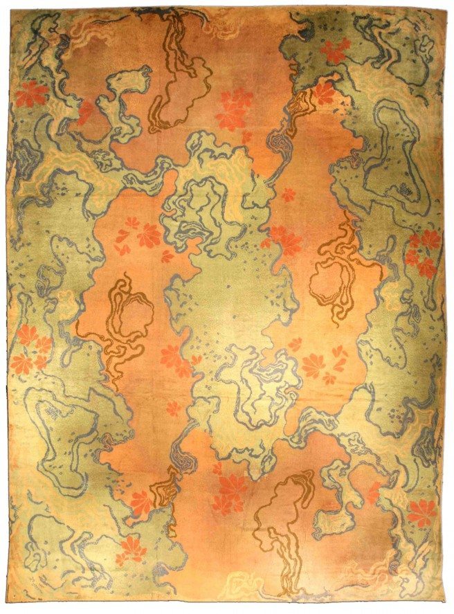 Vintage Viennese Art Nouveau Rug #BB1567, c. 1910 via Doris Leslie Blau