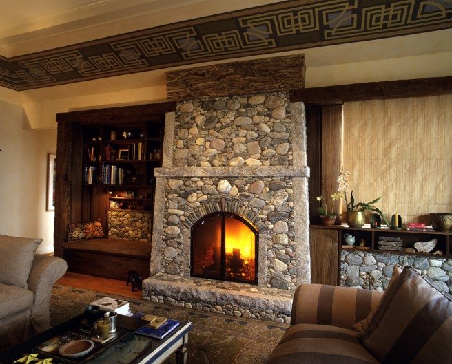 Lew French Fireplace