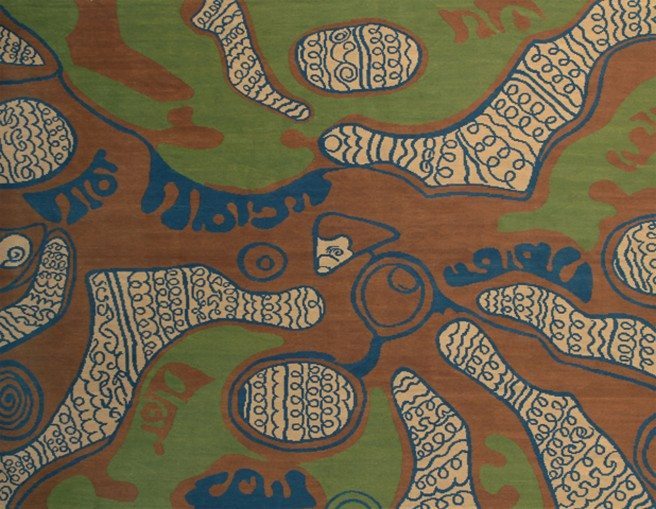 new-carpets-designer-kim-alexandriuk-tattoo-n-flat-weave-green-n10729-12x9