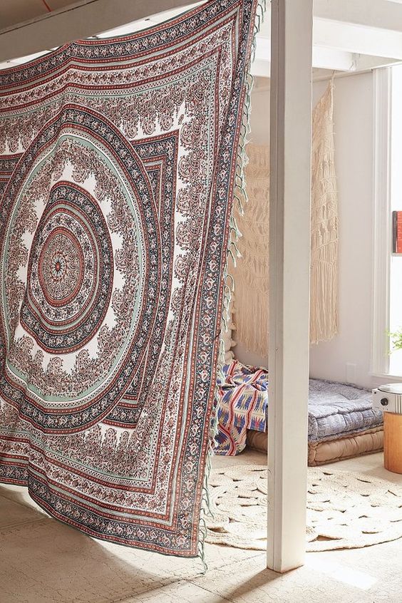 hanging rug