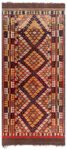 Vintage Bold, Yellow, Gray, Blue and Red Hand Knotted Wool <mark class='searchwp-highlight'>Kilim</mark> Rug BB5943