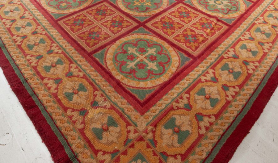 English Wilton Hand Knotted Rug Attributed to Pugin BB0480