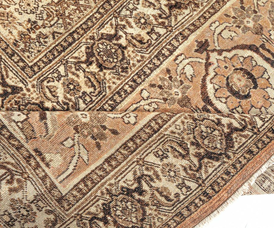 Authentic Persian Tabriz Handmade Wool Rug BB0754