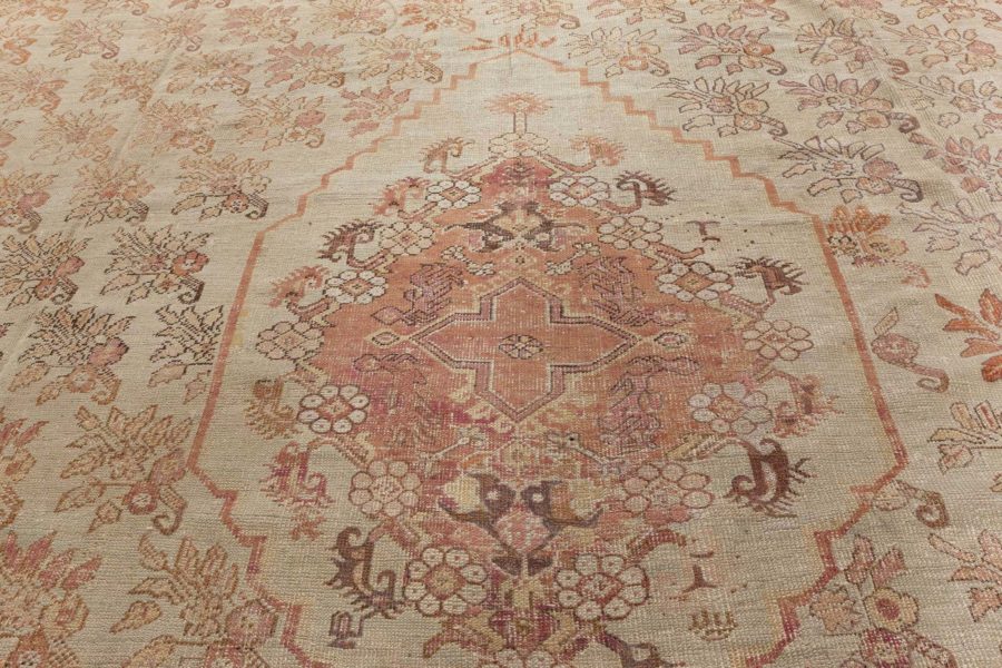 Antique Turkish Ghiordes Rug BB0804