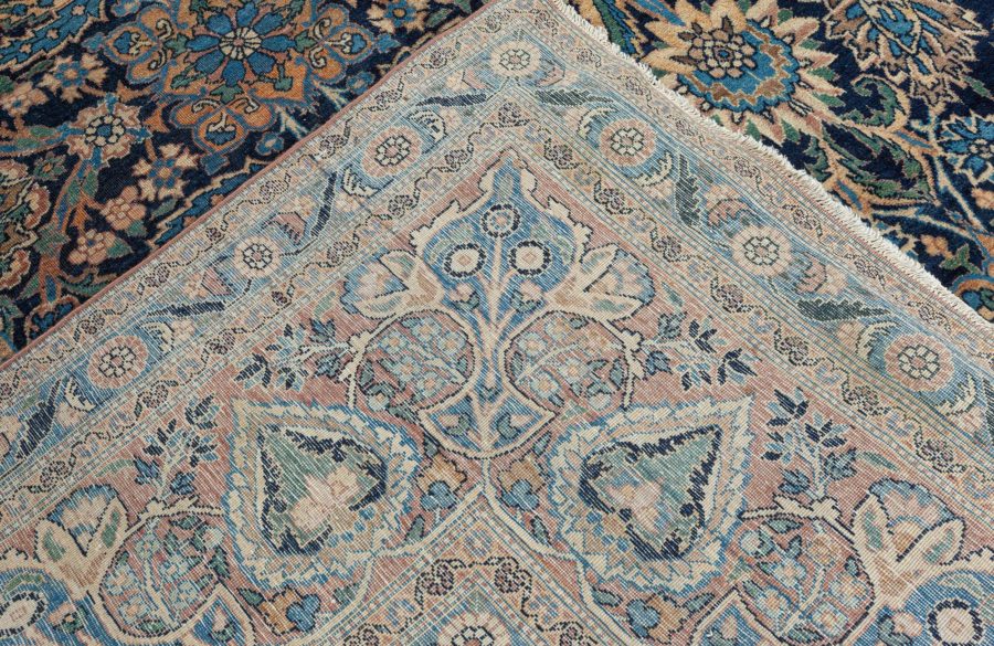 Antique Persian Kirman Handmade Wool Carpet BB1835