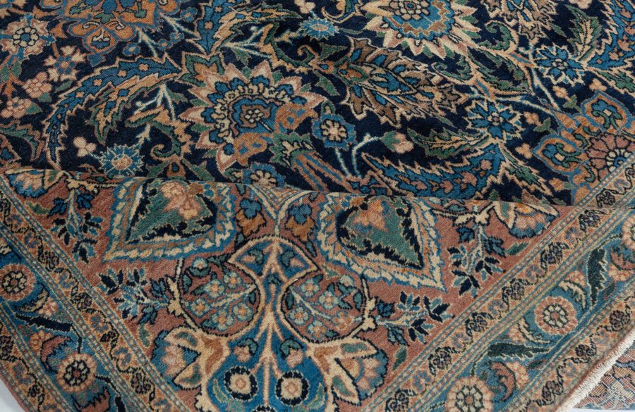 Antique Persian Kirman Handmade Wool Carpet BB1835