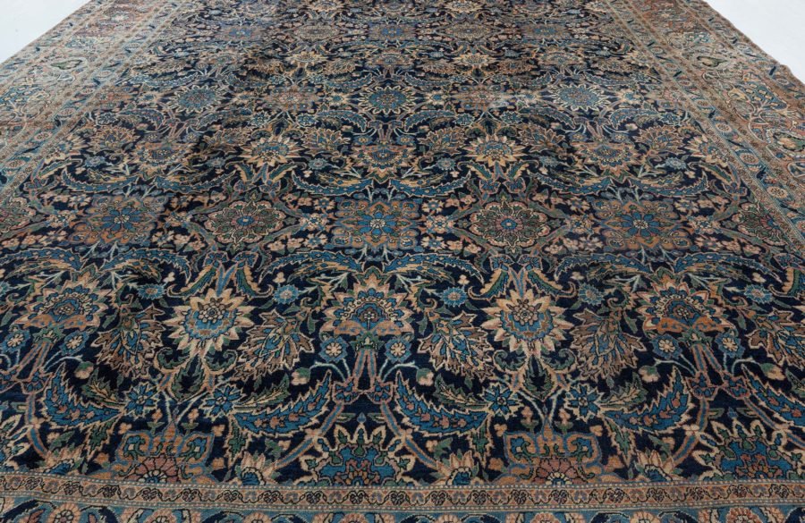 Antique Persian Kirman Handmade Wool Carpet BB1835