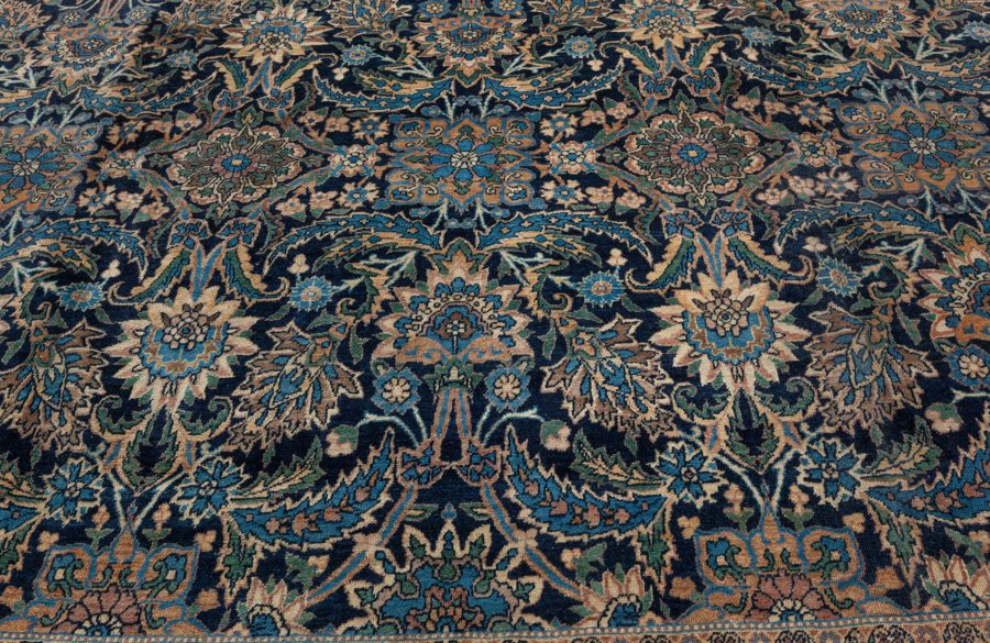 Antique Persian Kirman Handmade Wool Carpet BB1835