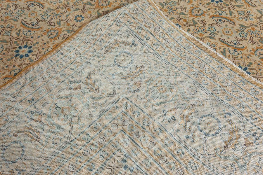 Antique Persian Tabriz Hand Knotted Wool Rug BB1898