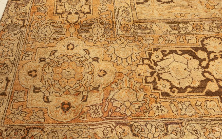 Large Antique Indian Amritsar Handmade Wool Rug BB2633