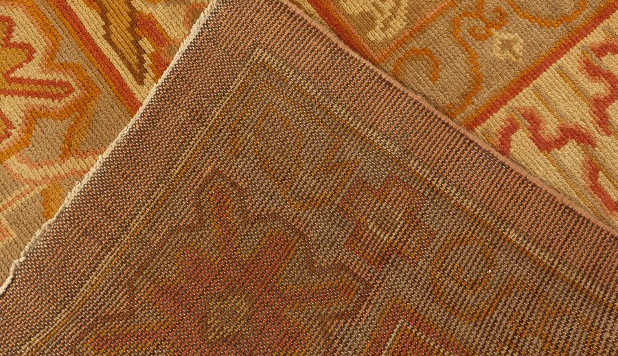 Vintage Art Nouveau Handmade Wool Rug BB2785