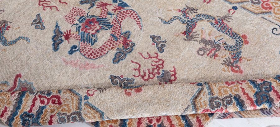 Silk Chinese Rug BB2983