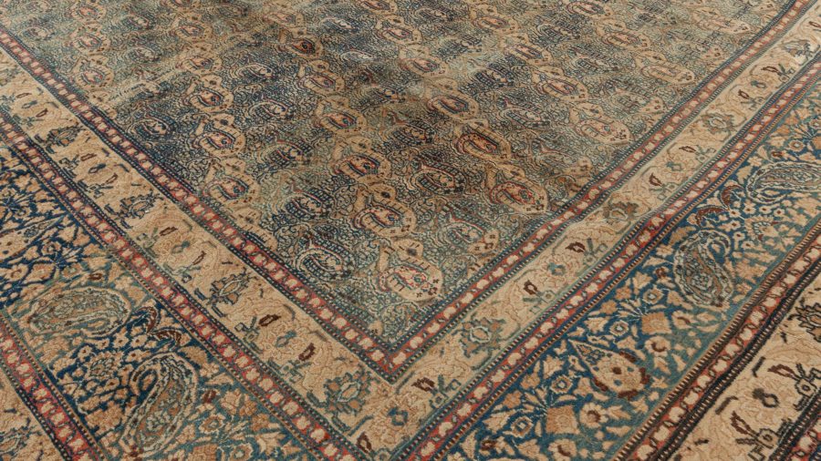 Authentic Persian Meshad Handmade Wool Rug BB3127