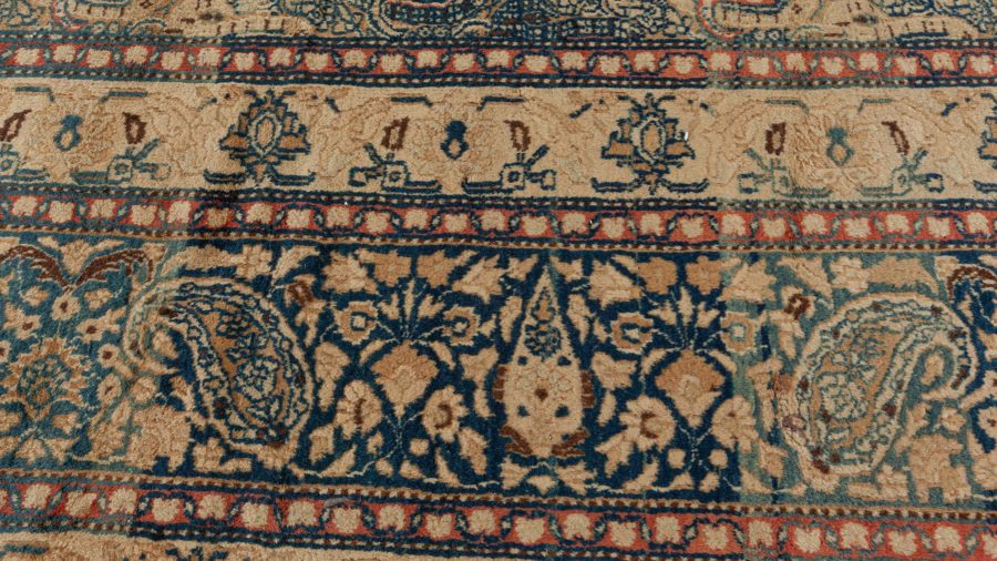 Authentic Persian Meshad Handmade Wool Rug BB3127