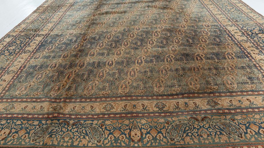 Authentic Persian Meshad Handmade Wool Rug BB3127