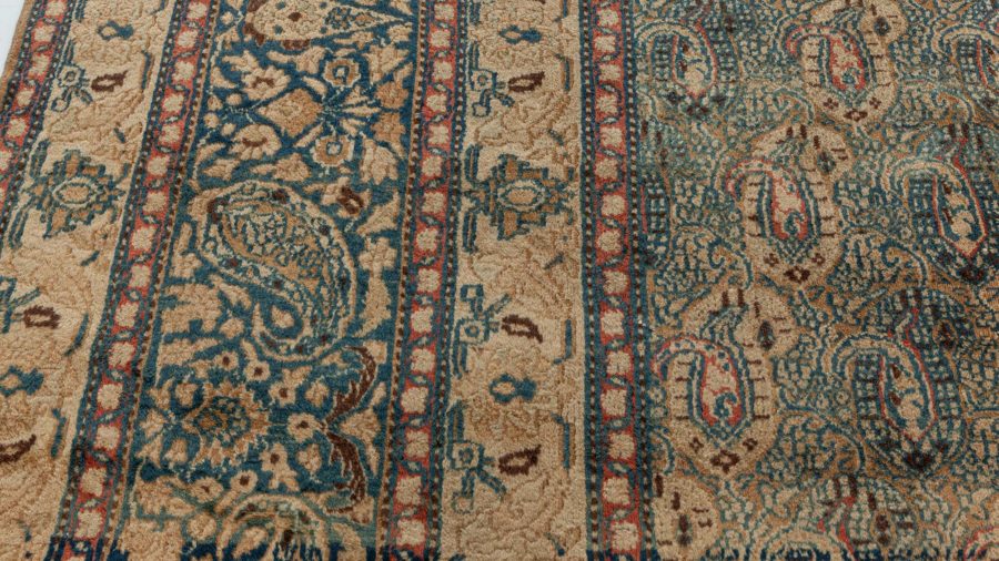 Authentic Persian Meshad Handmade Wool Rug BB3127