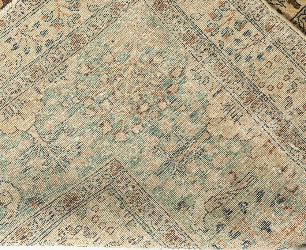 Antique Persian Tabriz Animal Design Carpet BB3248