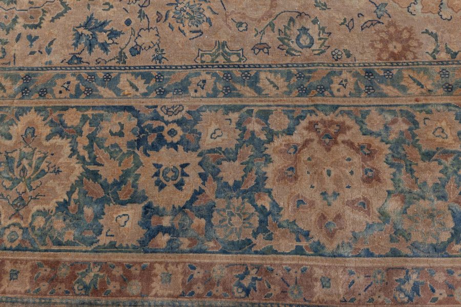 Fine Antique Indian Handmade Wool Rug BB3481