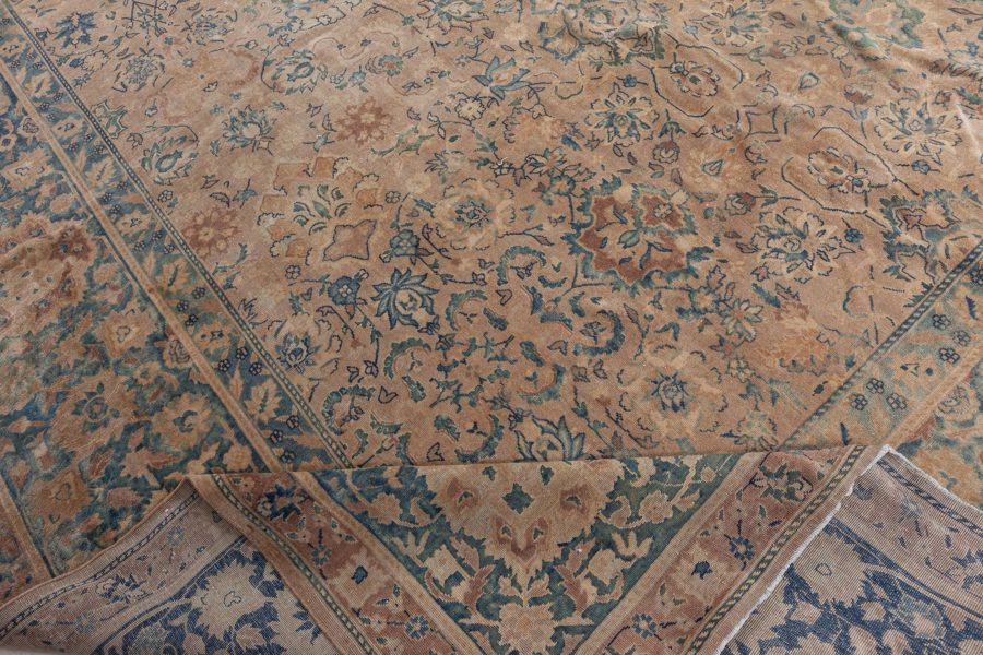 Fine Antique Indian Handmade Wool Rug BB3481