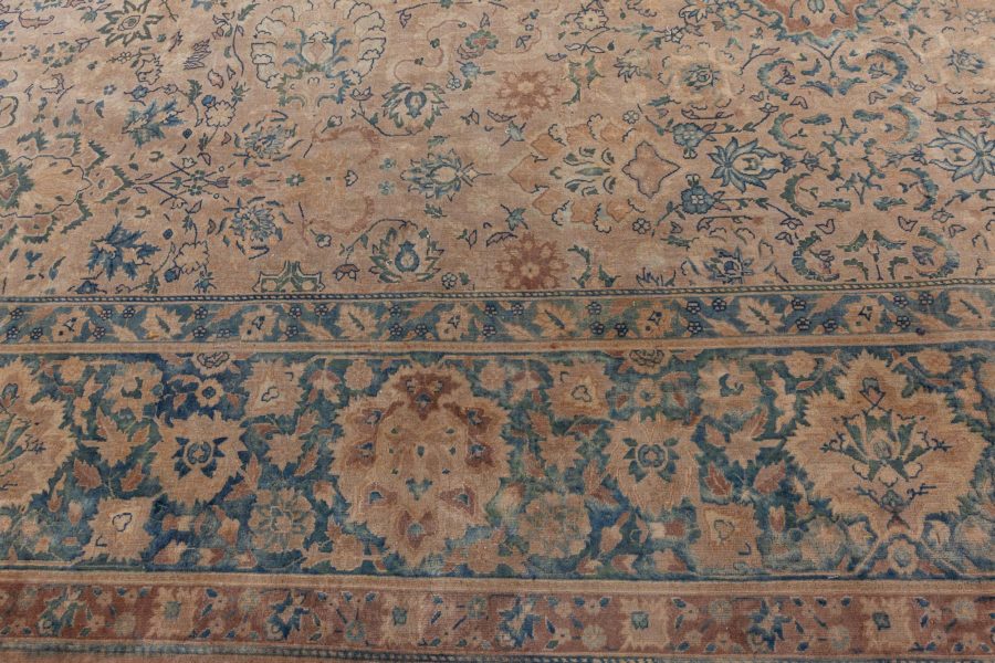 Fine Antique Indian Handmade Wool Rug BB3481