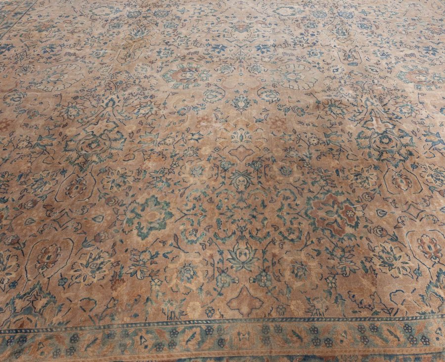 Fine Antique Indian Handmade Wool Rug BB3481