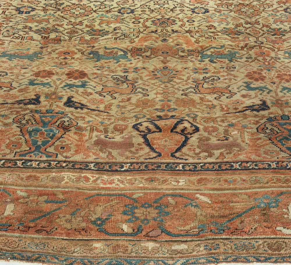 Late 19th Century Fine Persian Sultanabad Area Rug BB3595