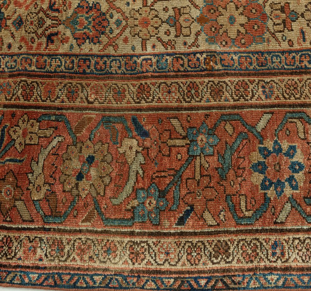 Late 19th Century Fine Persian Sultanabad Area Rug BB3595