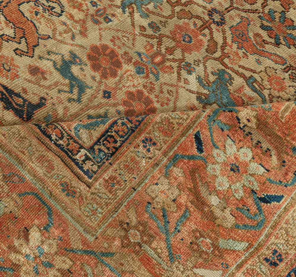 Late 19th Century Fine Persian Sultanabad Area Rug BB3595