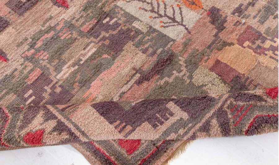 Vintage Swedish Carpet BB3612