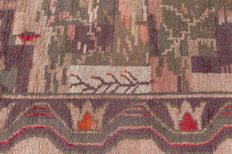 Vintage Swedish Carpet BB3612